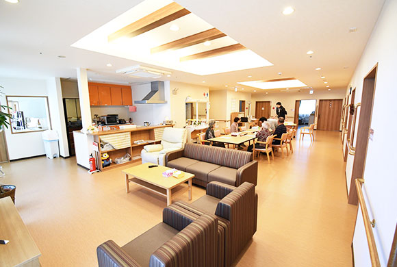 施設写真：グループホーム（共同生活室）